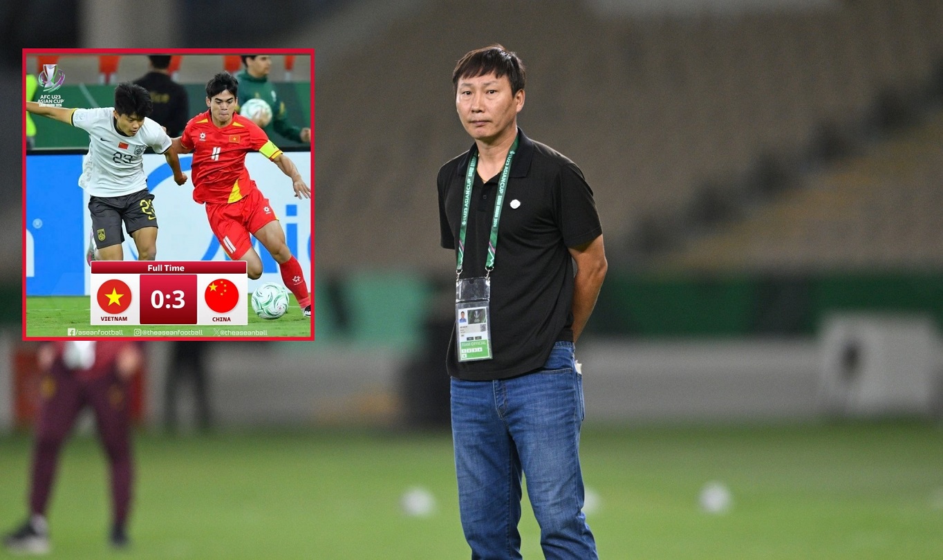 HLV Kim Sang Sik thừa nhận U23 Việt Nam thua Trung Quốc v&igrave; một sai lầm n&agrave;y - Ảnh 1