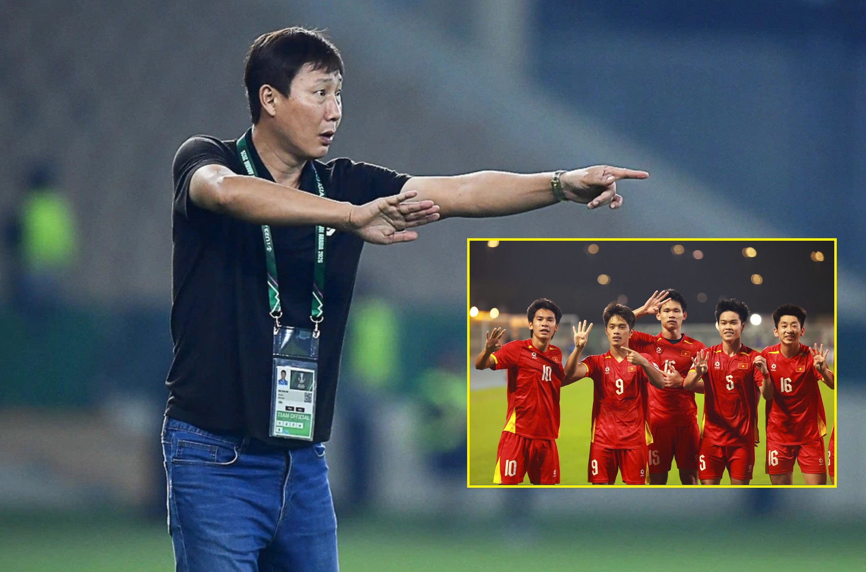 Đ&aacute;nh bại U23 H&agrave;n Quốc gi&agrave;nh Hạng 3 ch&acirc;u &Aacute;, HLV Kim Sang-sik khiến người h&acirc;m mộ Việt Nam cảm động v&igrave; c&acirc;u n&agrave;y - Ảnh 1