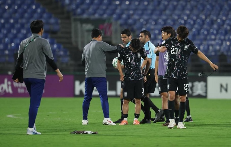 Thua U23 Việt Nam, H&agrave;n Quốc x&aacute;c lập cột mốc buồn ở U23 ch&acirc;u &Aacute; - Ảnh 1