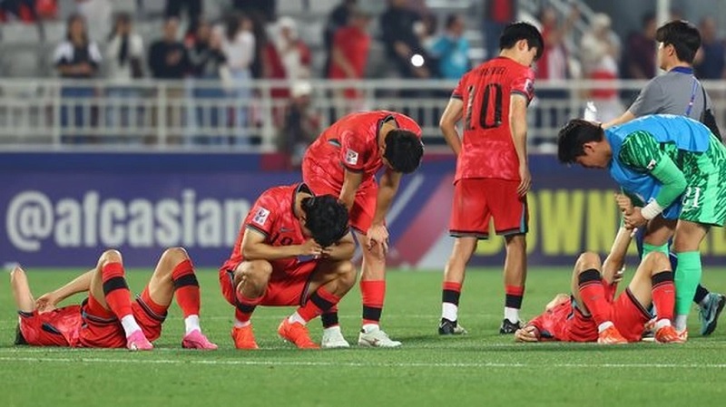 Thua U23 Việt Nam, H&agrave;n Quốc x&aacute;c lập cột mốc buồn ở U23 ch&acirc;u &Aacute; - Ảnh 2