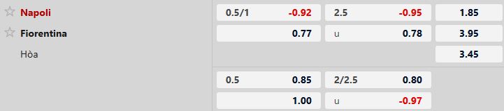 Nhận định, Soi tỷ lệ k&egrave;o Napoli vs Fiorentina 0h00 ng&agrave;y 01/02: Kh&oacute; c&oacute; bất ngờ - Ảnh 5