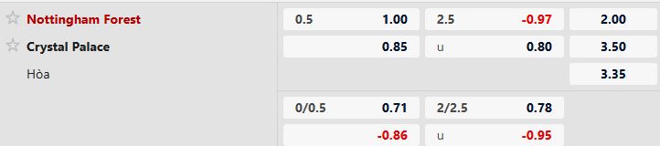 Nhận định, Soi tỷ lệ k&egrave;o Nottingham vs Crystal Palace 21h00 ng&agrave;y 01/02: Điểm tựa City Ground - Ảnh 5
