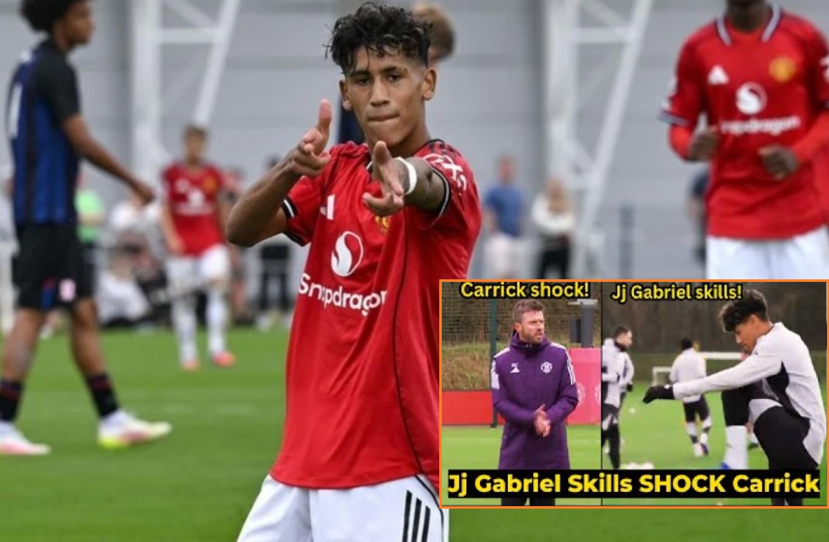 Thần đồng 15 tuổi của M.U c&oacute; g&igrave; m&agrave; khiến Carrick m&ecirc; mệt? - Ảnh 2