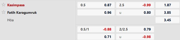 Nhận định, Soi tỷ lệ k&egrave;o Kasimpasa vs Fatih Karagumruk 00h00 ng&agrave;y 17/02: H&ograve;a l&agrave; đẹp - Ảnh 5