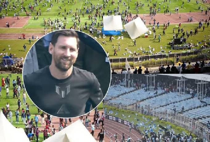 Messi khiến một sân vận động tại Ấn Độ bị phá tung