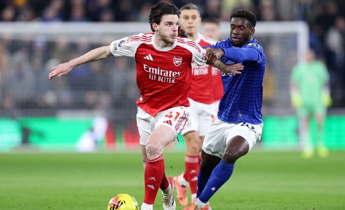 Chấm điểm cầu thủ Arsenal vs Everton: Declan Rice vẫn là đỉnh của chóp