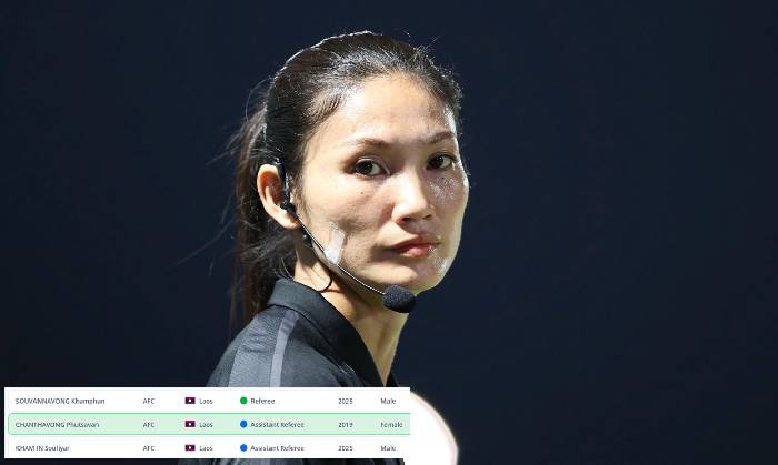 Trọng tài Lào cướp bàn thắng của tuyển nữ Việt Nam vẫn được FIFA ưu ái