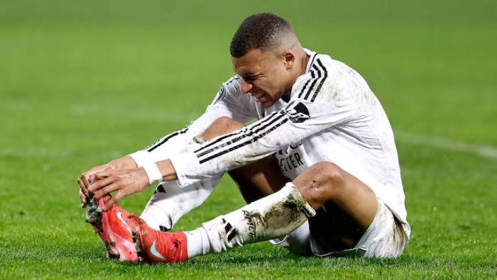 Bản tin Real Madrid 1/1: Xác định số trận Mbappe vắng mặt vì chấn thương