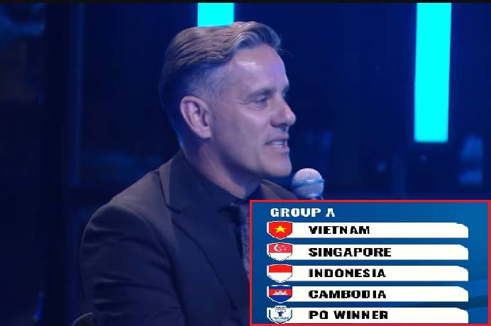 Phản ứng ‘khó nói’ của tân HLV Indonesia về bảng đấu ASEAN Cup có sự góp mặt của ĐT Việt Nam