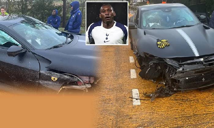 NÓNG: Ngôi sao Tottenham gặp tai nạn kinh hoàng, siêu xe gần 13 tỷ biến dạng phần đầu