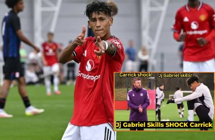 Thần đồng 15 tuổi của M.U có gì mà khiến Carrick mê mệt?