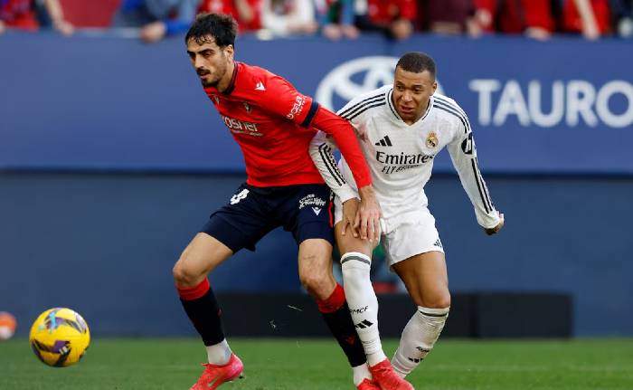 Nhận định, Soi tỷ lệ kèo Osasuna vs Real Madrid 0h30 ngày 22/2: Khách thắng sát nút!